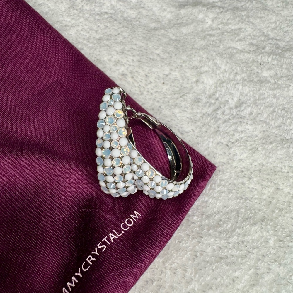 Jimmy Crystal New York earrings